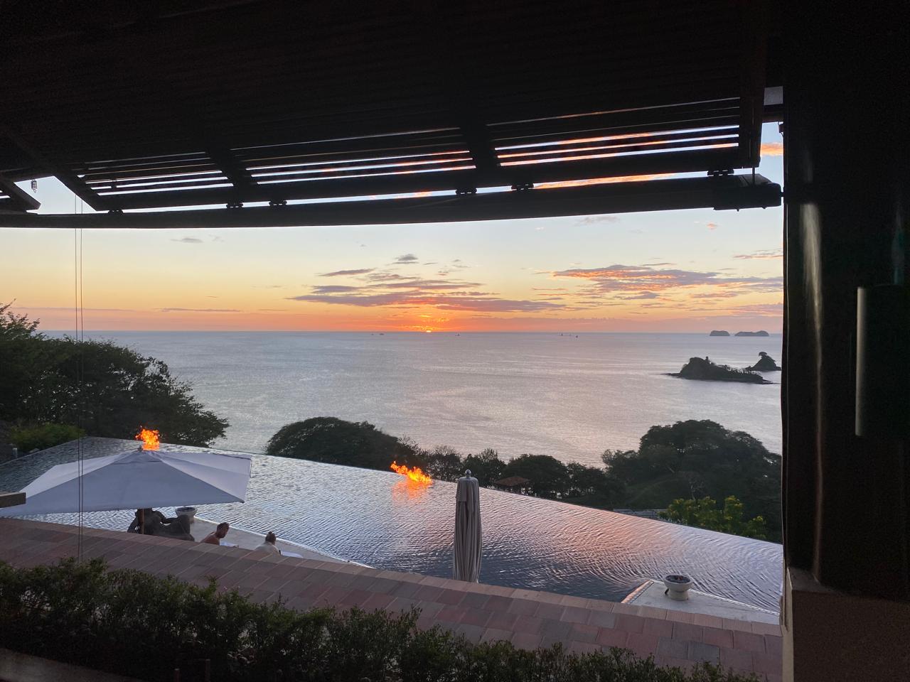 Sunset & Dinner at Las Catalinas
